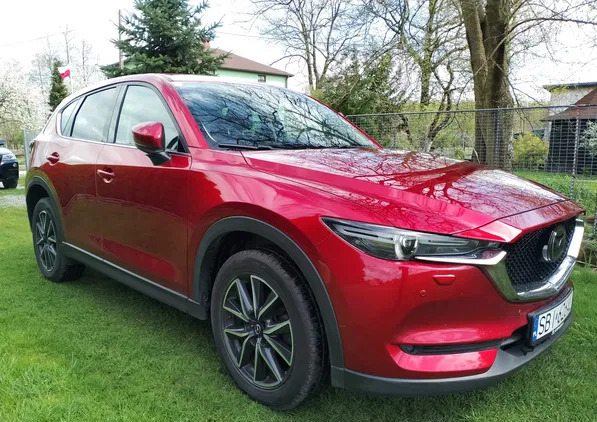 śląskie Mazda CX-5 cena 88900 przebieg: 94000, rok produkcji 2017 z Zambrów